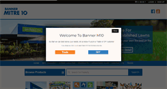 Desktop Screenshot of bannerhardware.com.au
